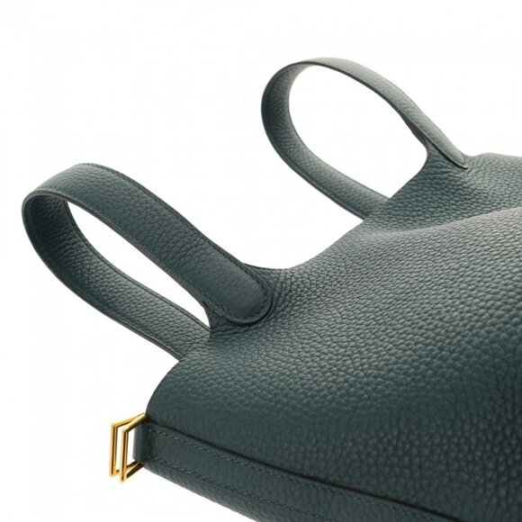 HERMES Vert cypress hand bag 802000157745000 - Picture 7 of 10